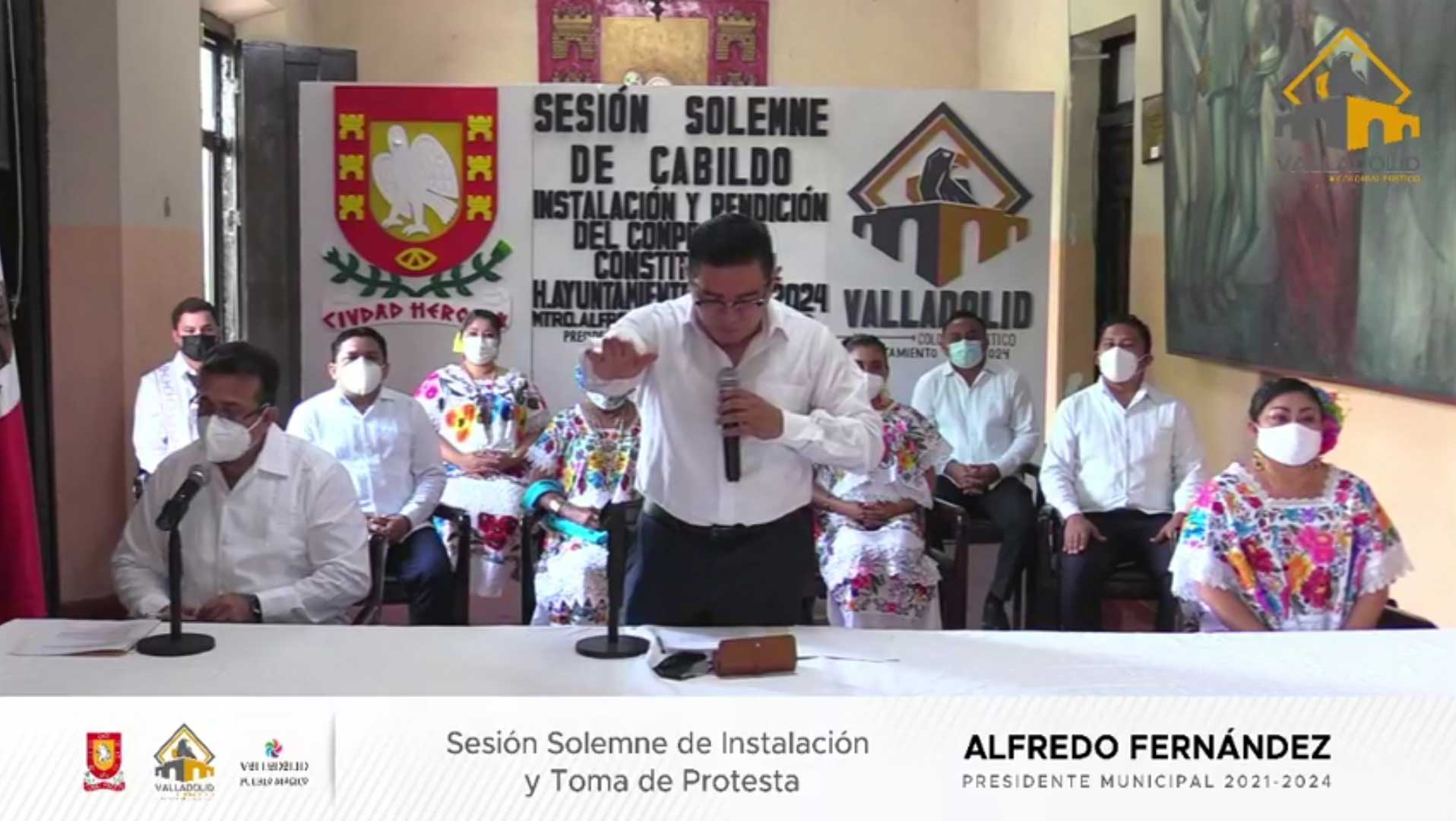 Sesion Solemne Alfredo Fernandez