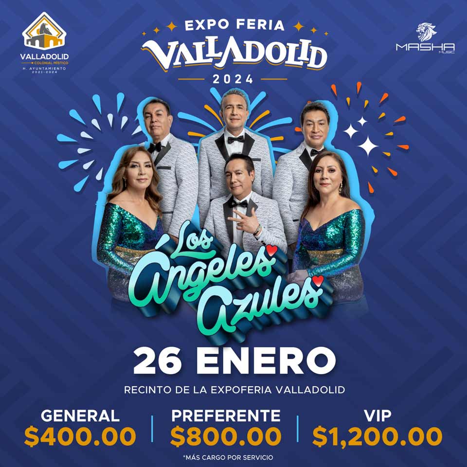 Concierto Los Angeles Azules Expoferia Valladolid 2024