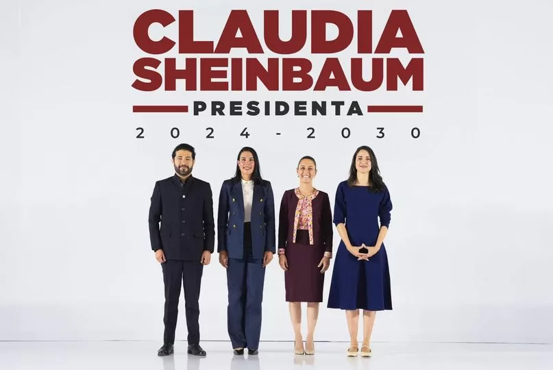 Claudia Sheinbaum presenta parte de su gabinete