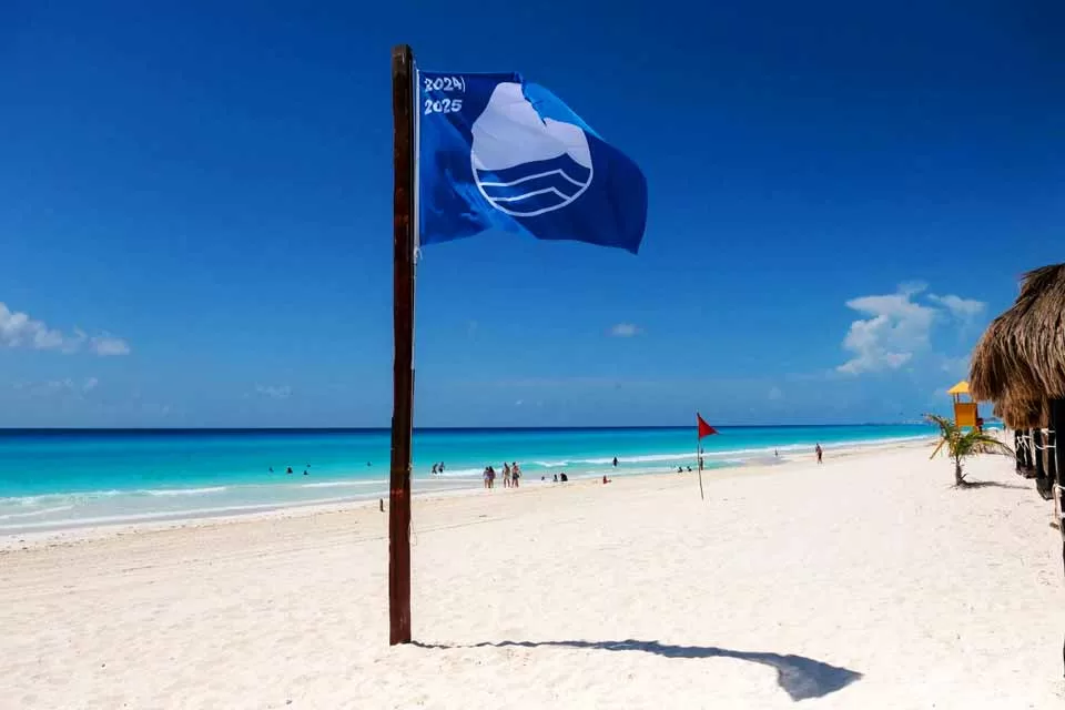 Las playas de Cancún con certificaciones Blue Flag